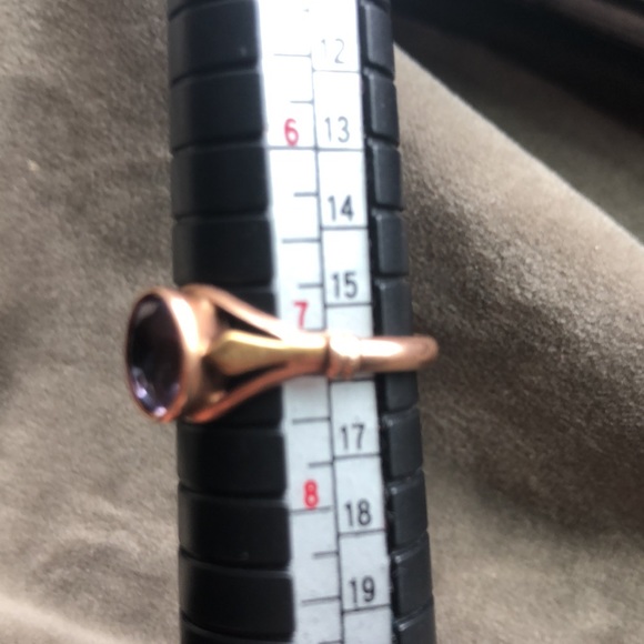 Soviet era 14k alexandrite ring - Picture 15 of 15